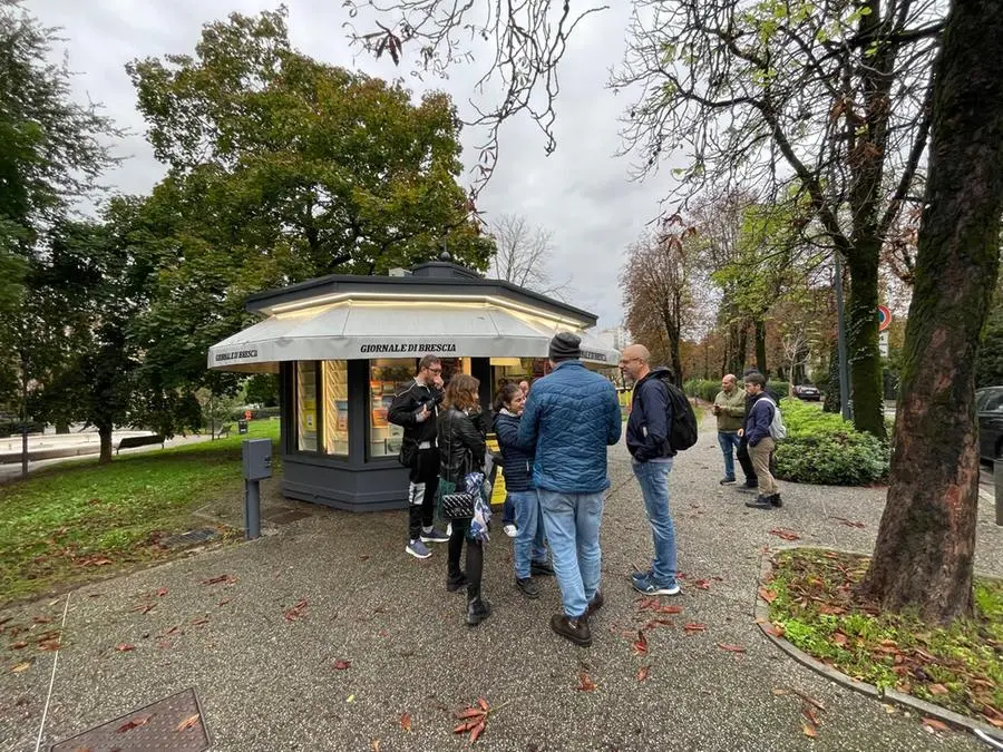 «InEdicola» apre al parco di viale Rebuffone