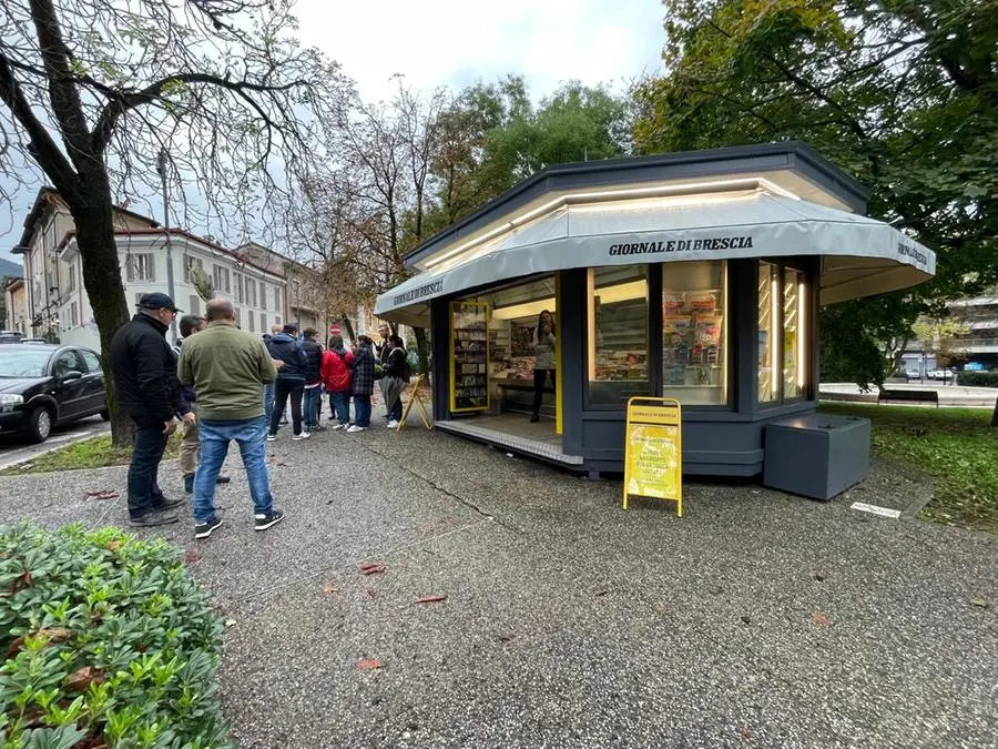 «InEdicola» apre al parco di viale Rebuffone