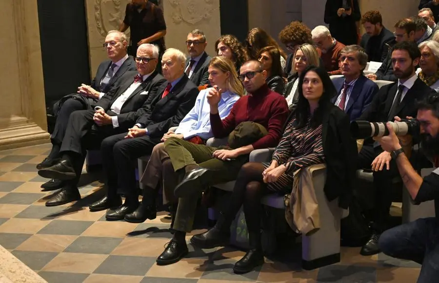 La presentazione alla stampa della mostra in Santa Giulia