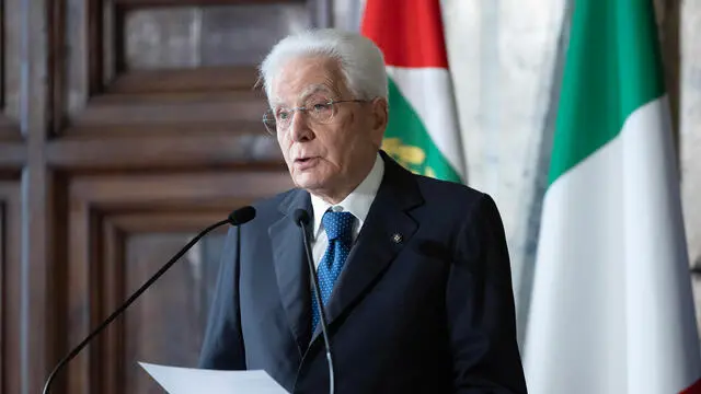 Il Presidente della Repubblica Sergio Mattarella in occasione della cerimonia di consegna delle Stelle al Merito del Lavoro per l’anno 2024 (foto di Francesco Ammendola - Ufficio per la Stampa e la Comunicazione della Presidenza della Repubblica)