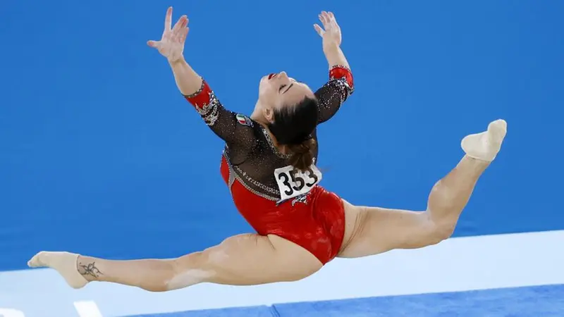 L'esibizione con cui Vanessa Ferrari ha vinto l'argento a Tokyo - Foto Ansa © www.giornaledibrescia.it