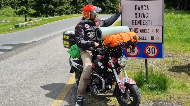 In moto attraverso l'Europa - © www.giornaledibrescia.it