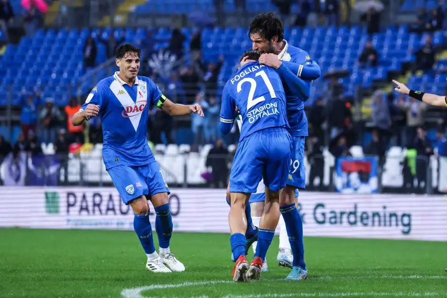 Serie B, gli scatti di Brescia-Sassuolo