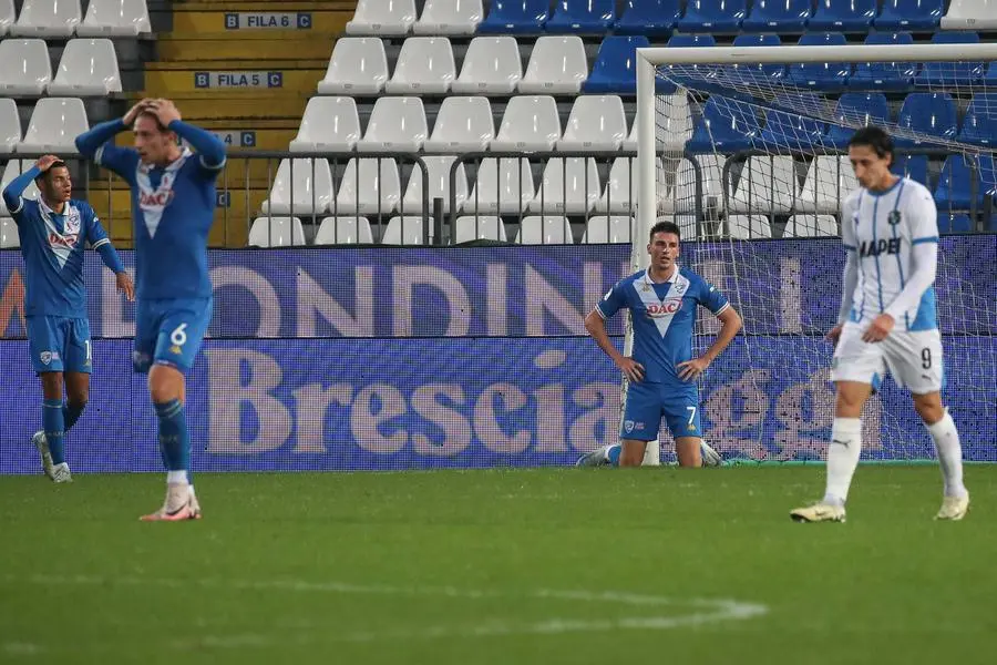 Serie B, gli scatti di Brescia-Sassuolo