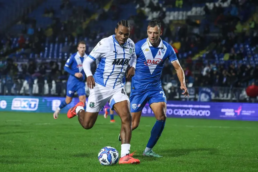 Serie B, gli scatti di Brescia-Sassuolo