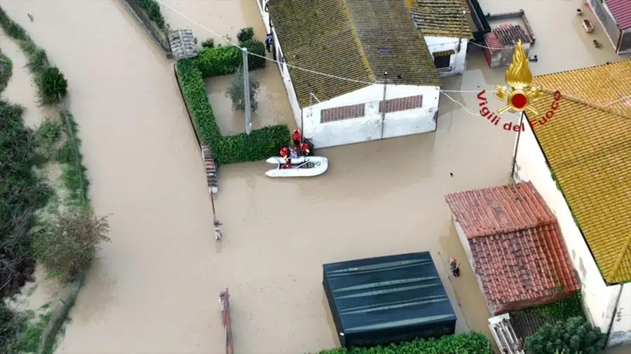 Le immagini del maltempo in Emilia-Romagna