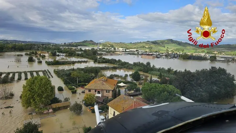 Le immagini del maltempo in Emilia-Romagna