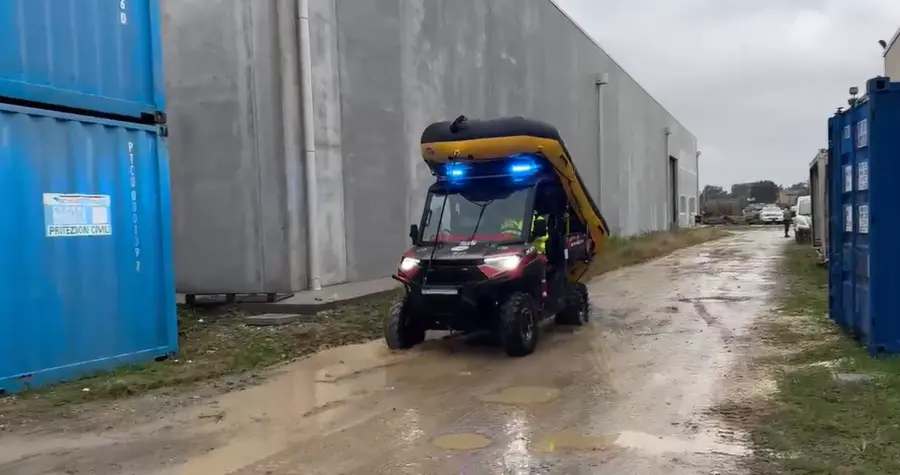 I volontari della Procivil Camunia Soccorso