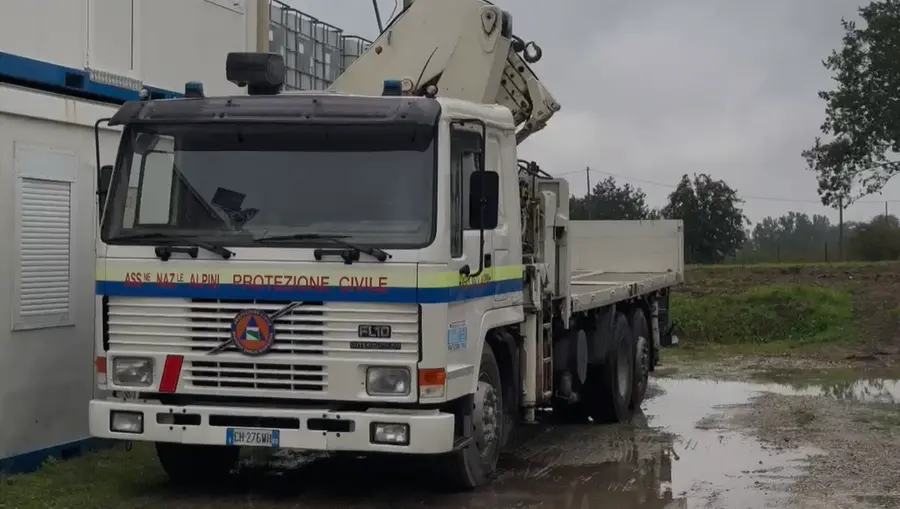 I volontari della Procivil Camunia Soccorso