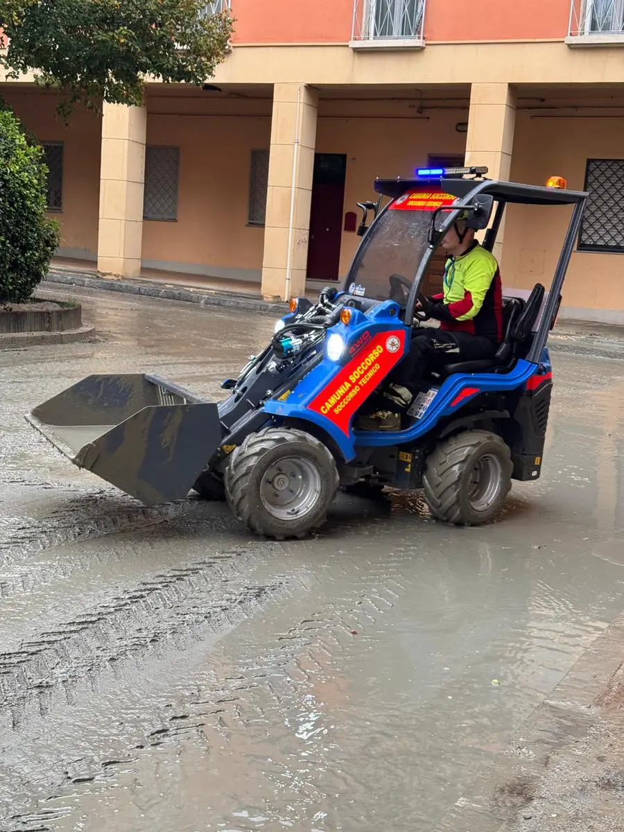 I volontari della Procivil Camunia Soccorso