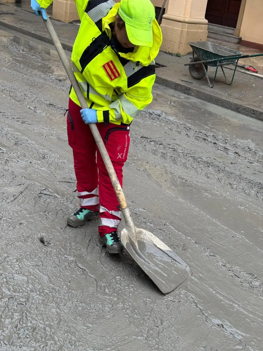 I volontari della Procivil Camunia Soccorso