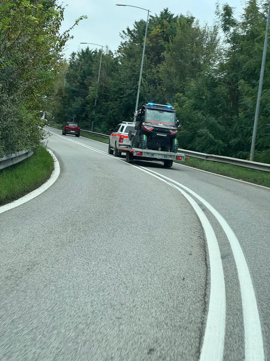 I volontari della Procivil Camunia Soccorso