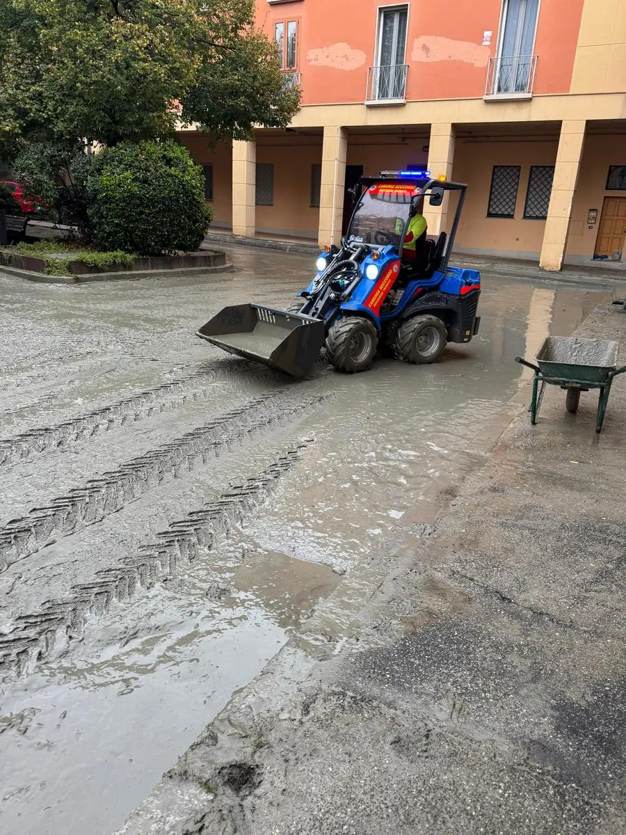 I volontari della Procivil Camunia Soccorso