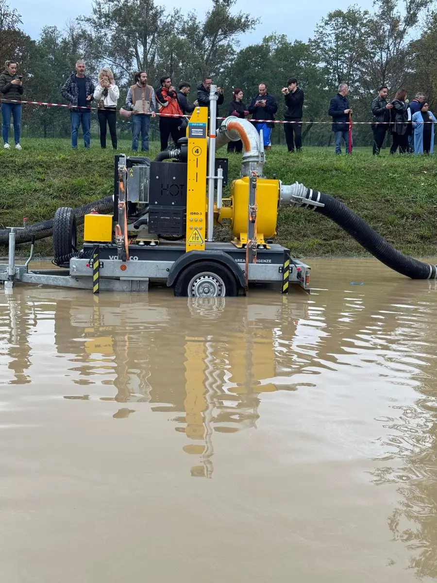 I volontari della Procivil Camunia Soccorso