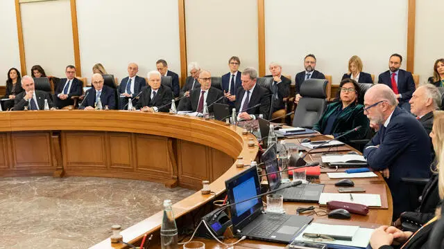 Il Presidente della Repubblica Sergio Mattarella in occasione della partecipazione all’Assemblea Plenaria del Consiglio Superiore della Magistratura per la nomina del Primo Presidente della Corte di Cassazione (foto di Francesco Ammendola - Ufficio per la Stampa e la Comunicazione della Presidenza della Repubblica)