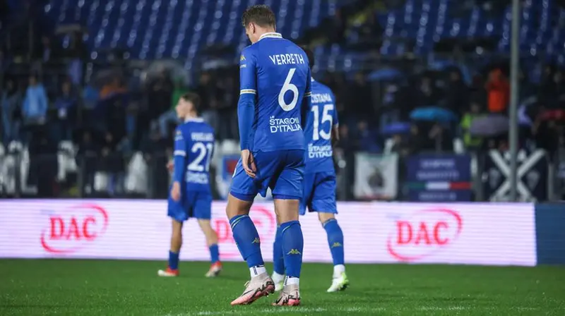Verreth non ha ricevuto sufficiente supporto dagli interni di centrocampo - Foto New Reporter Comincini © www.giornaledibrescia.it