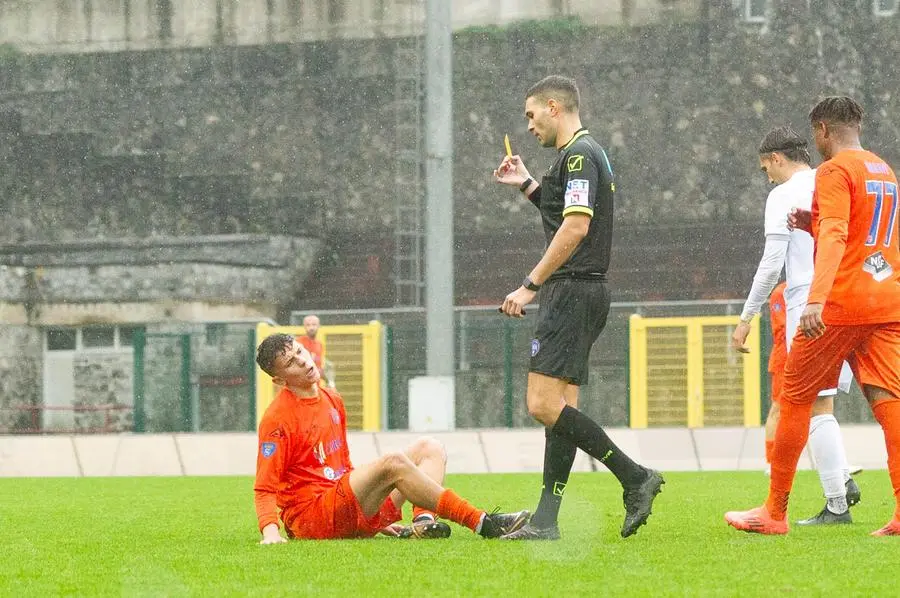 Sport Calcio Breno Serie D Breno - Ospitaletto nella foto momento di gioco 23/10/2024 mazzocchi@newreporter