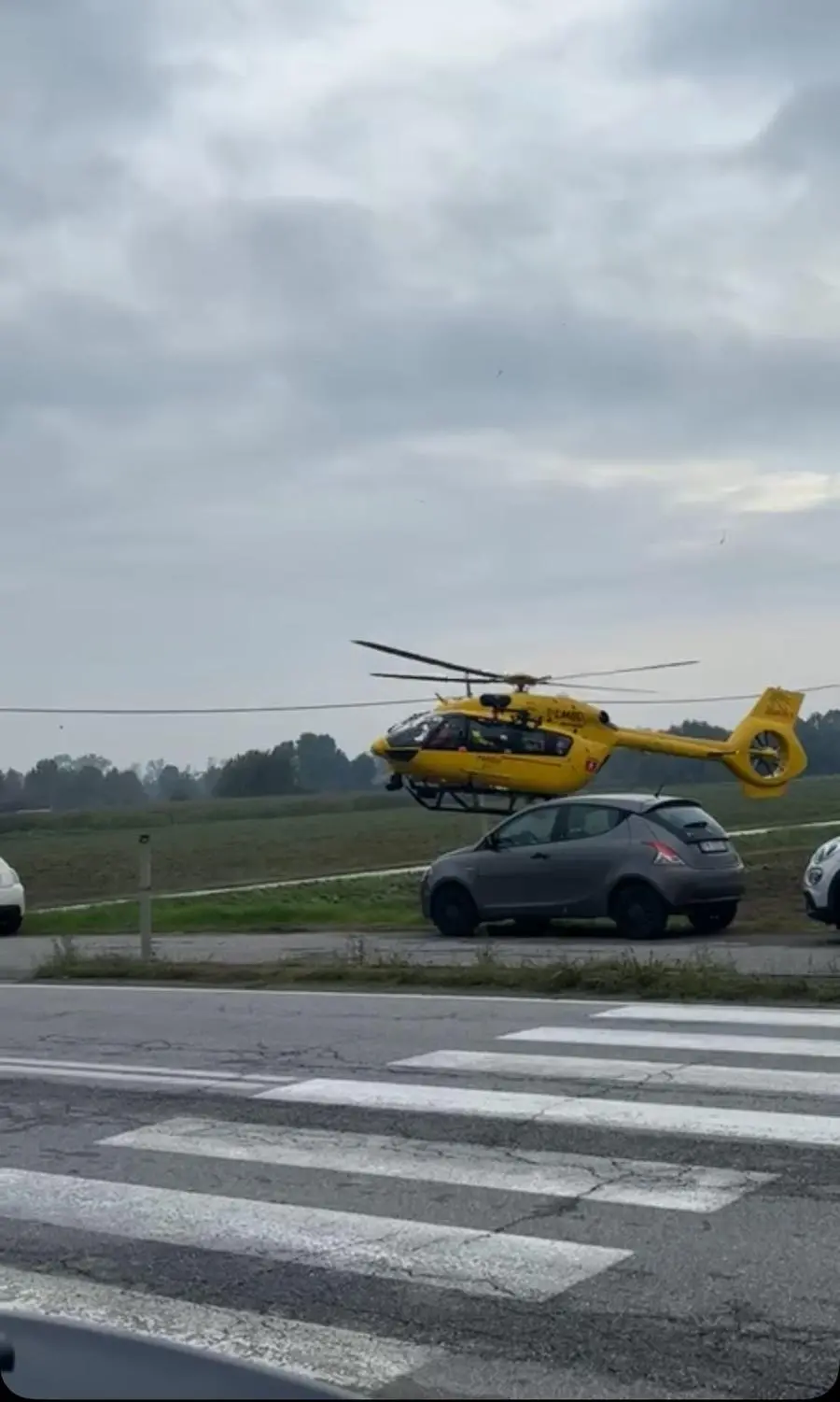 Orzinuovi, studentessa investita fuori da scuola