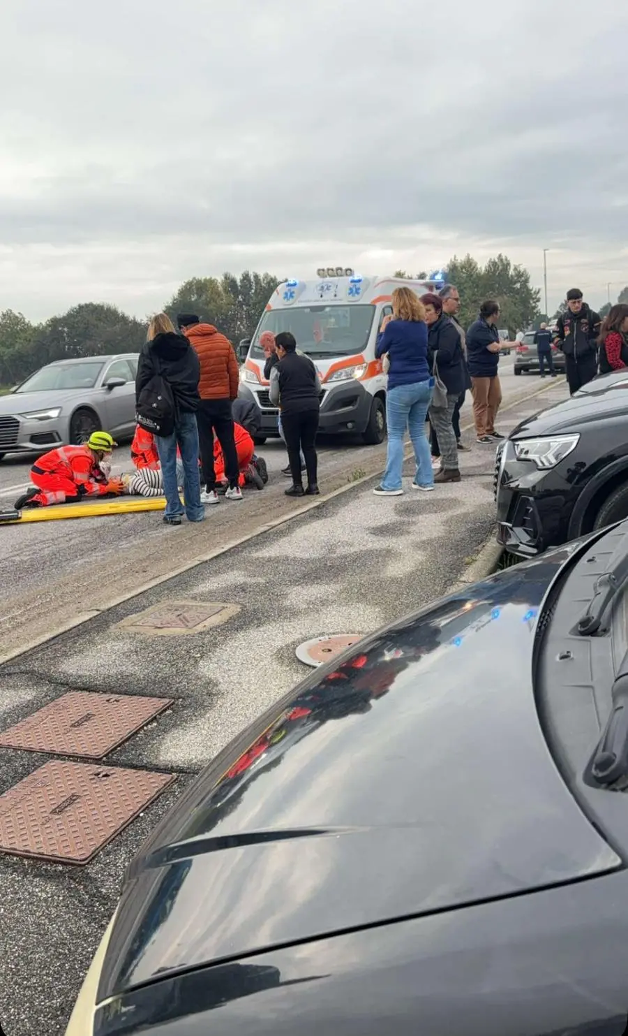 Orzinuovi, studentessa investita fuori da scuola