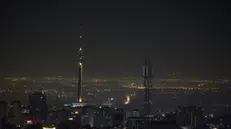 epa11683841 A general view of the capital city of Tehran, Iran, early 26 October 2024. Israel Defense Forces (IDF) spokesman Daniel Hagari stated on 25 October that the 'Israel Defense Forces is conducting precise strikes on military targets in Iran'. EPA/ABEDIN TAHERKENAREH