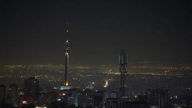 epa11683841 A general view of the capital city of Tehran, Iran, early 26 October 2024. Israel Defense Forces (IDF) spokesman Daniel Hagari stated on 25 October that the 'Israel Defense Forces is conducting precise strikes on military targets in Iran'. EPA/ABEDIN TAHERKENAREH