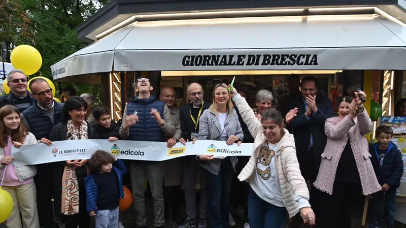 L'inaugurazione di «InEdicola»