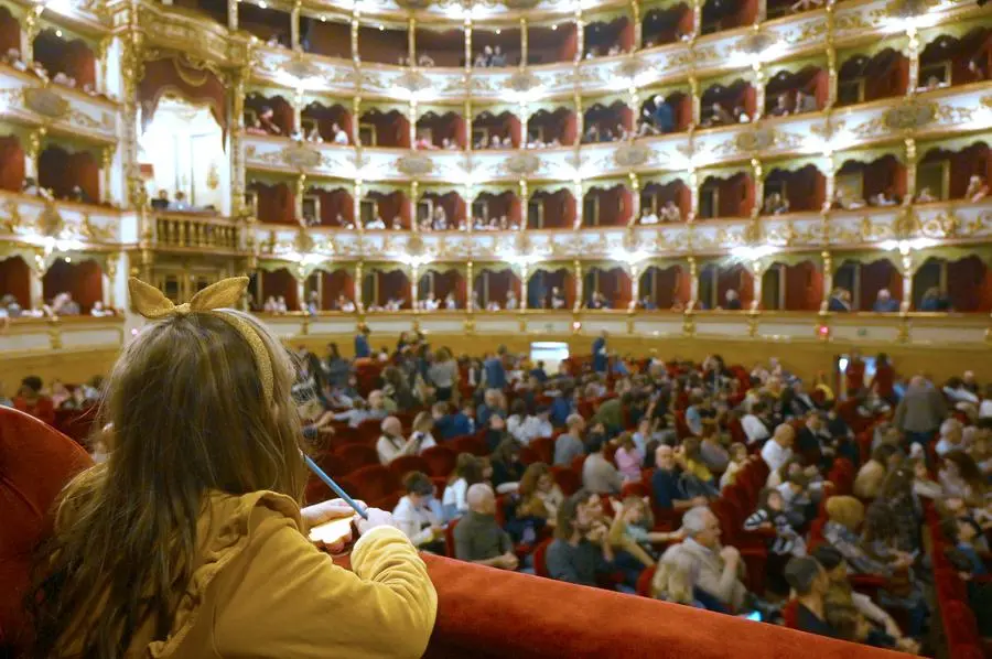 SPETTACOLI BRESCIA TEATRO GRANDE -IL GRANDE PER I PICCOLI - MADAMA BUTTERFLY- NELLA FOTO SCENA 26/10/2020 newreporter©favretto