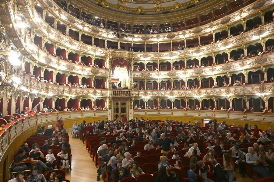 SPETTACOLI BRESCIA TEATRO GRANDE -IL GRANDE PER I PICCOLI - MADAMA BUTTERFLY- NELLA FOTO SALA 26/10/2020 newreporter©favretto