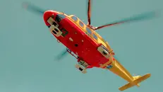 Un elicottero di soccorso - Foto/Cnsas