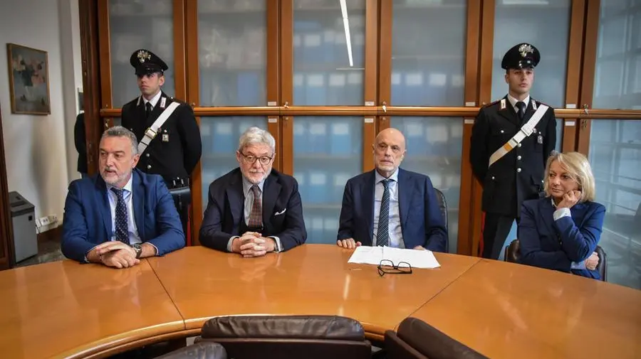 La conferenza stampa in Procura