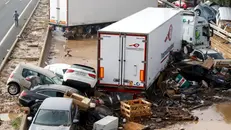 Una delle arterie d'accesso a Valencia