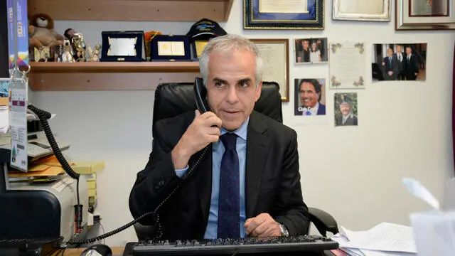 Milano: l'ex 'super poliziotto' Carmine Gallo - 26 ottobre 2024 - Foto Sergio Pontoriero/ANSA