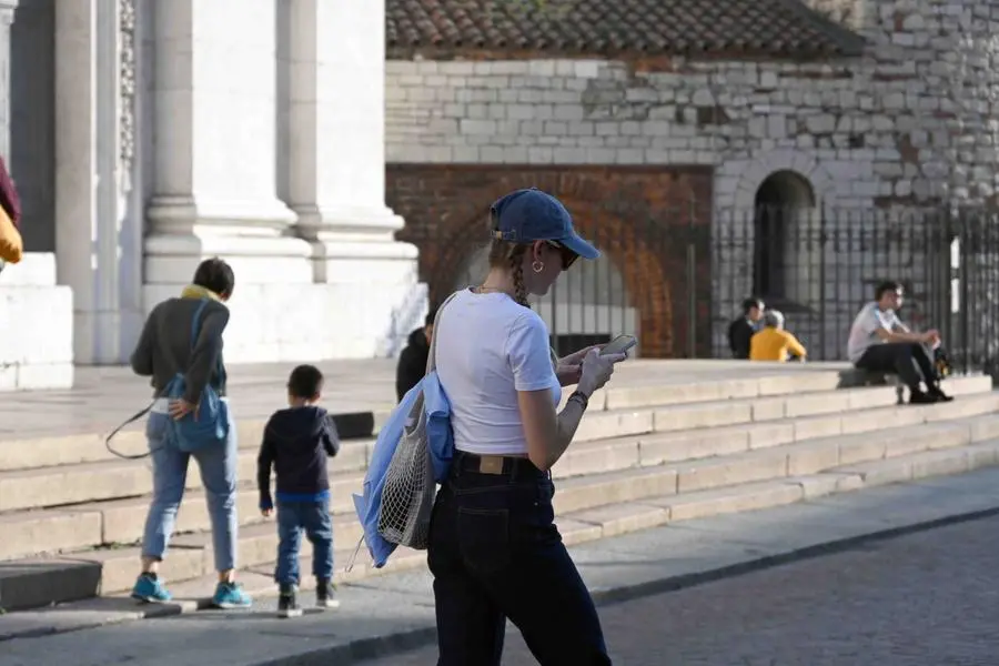 Ognissanti, le immagini dal centro di Brescia