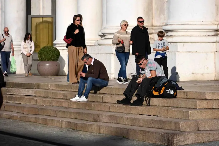 Ognissanti, le immagini dal centro di Brescia