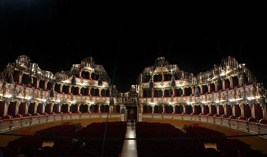 L’Arlecchino del Teatro Grande restaurato