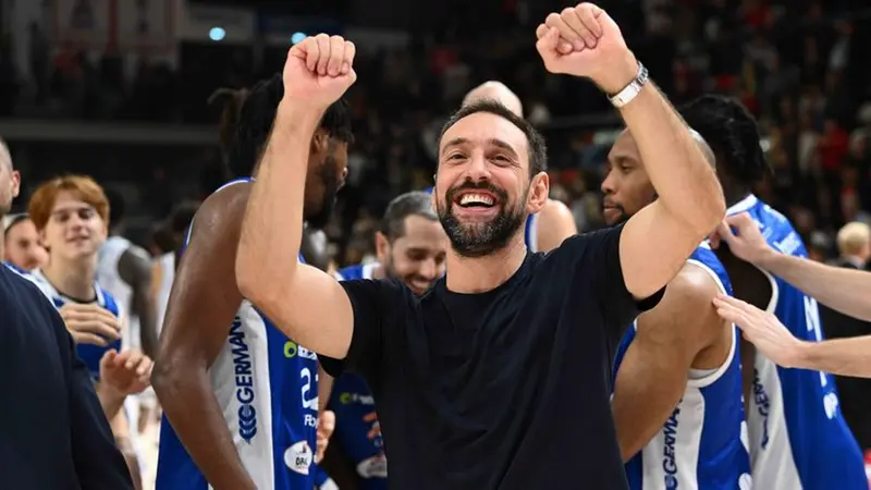 Coach Giuseppe Poeta: questa sera sarà ospite negli studi di Teletutto - Foto Ceretti/Ciamillo-Castoria © www.giornaledibrescia.it