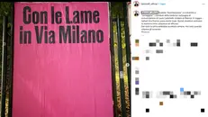 Il post comparso su Instagram