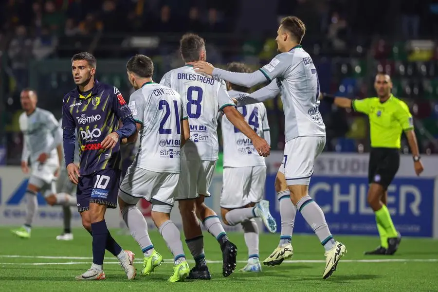 Trento-FeralpiSalò: le immagini dal campo