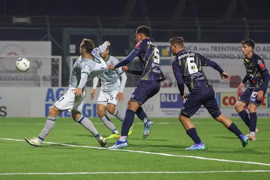 Trento-FeralpiSalò: le immagini dal campo