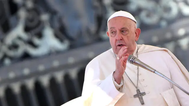 Pope Francis leads the weekly general audience in Saint Peter’s Square, Vatican City, 06 November 2024. ANSA/ETTORE FERRARI