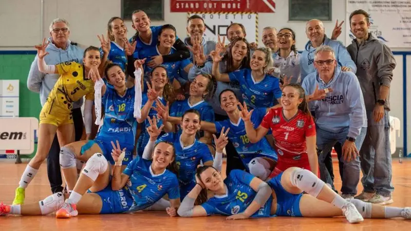 Soddisfazione anche per il Brescia Volley - © www.giornaledibrescia.it