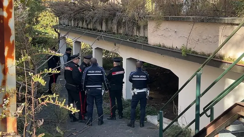 Il luogo del ritrovamento del corpo - © www.giornaledibrescia.it