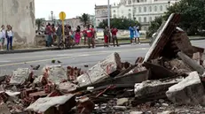 epa11708994 Debris is seen on a street following the passage of Hurricane Rafael in Havana, Cuba, 07 November 2024. The Cuban government has already indicated, shortly after Rafael passed, that the impacts concentrated in the western regions of Havana, Artemisa, and Mayabeque are 'powerful.' So far, no fatalities have been reported, as emphasized on social media by the Cuban Foreign Minister, Bruno Rodriguez. EPA/Felipe Borrego