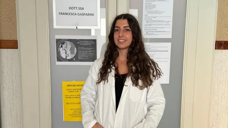 La dottoressa Gasparini