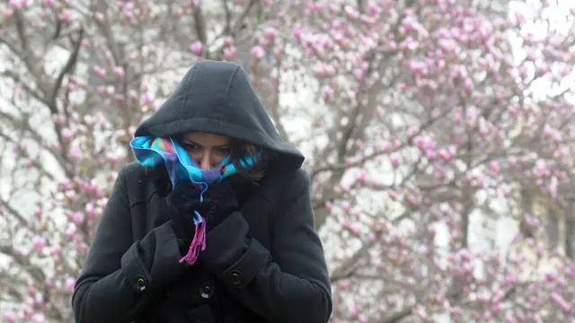 Maltempo e freddo in toscana , dove e' nevicato sui rilievi oggi 1 marzo 2011 ANSA/MAURIZIO DEGL' INNOCENTI