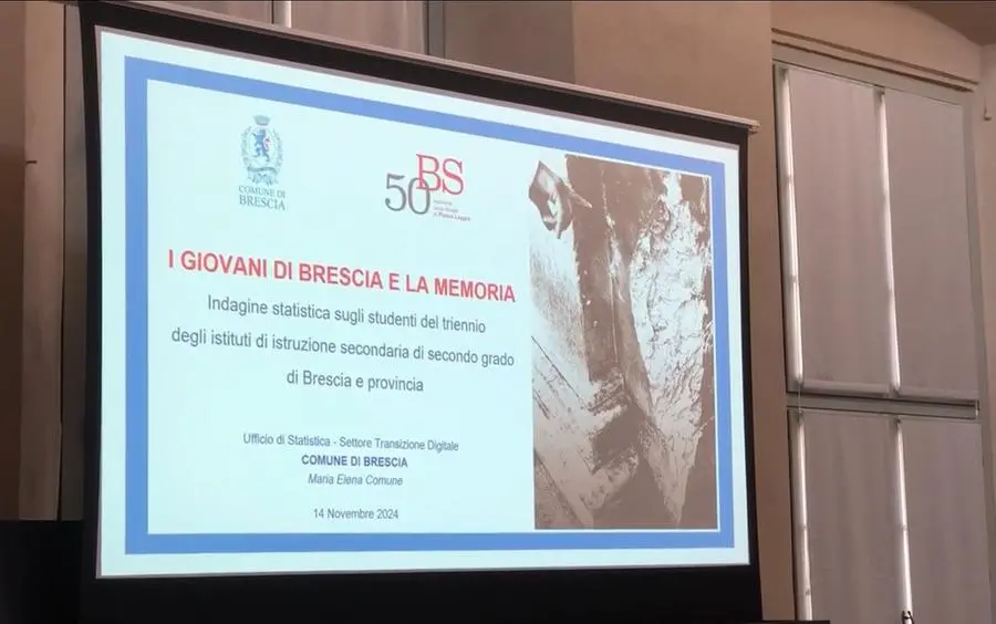 La presentazione dei risultati della ricerca a Palazzo Martinengo