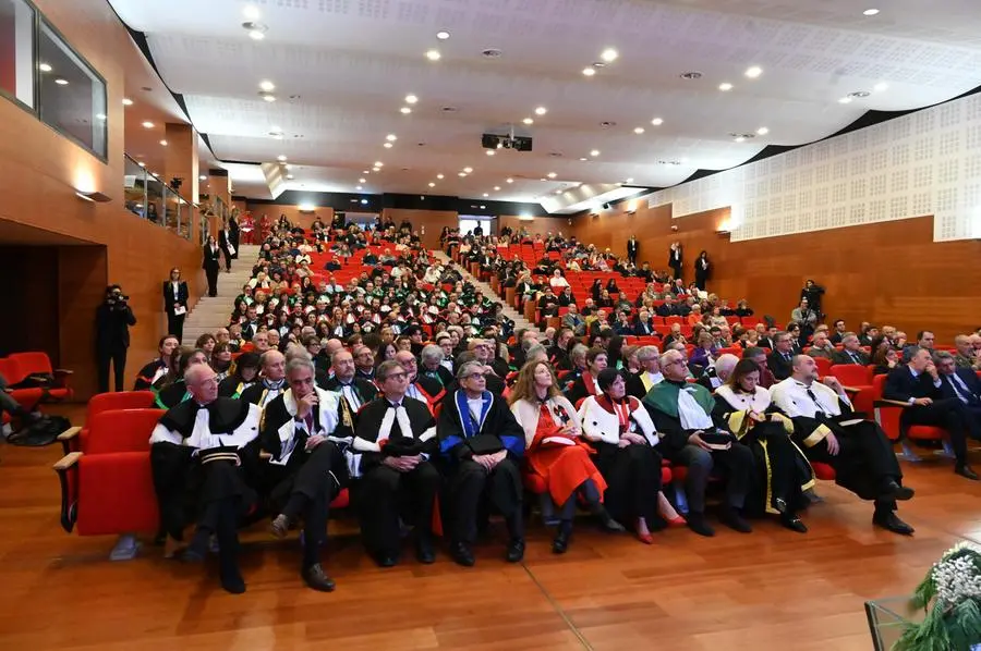 CRONACA BRESCIA UNIVERSITA' DEGLI STUDI DI BRESCIA INAUGURAZIONE ANNO ACCADEMICO REDAZIONE CRONACA 14-11-2024 GABRIELE STRADA NEW EDEN GROUP