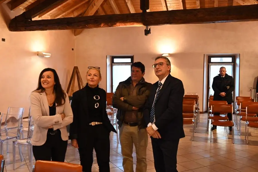 La visita del prefetto a Collio