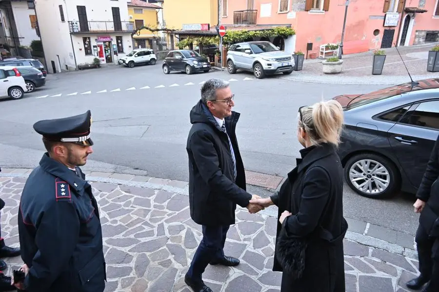 La visita del prefetto a Collio