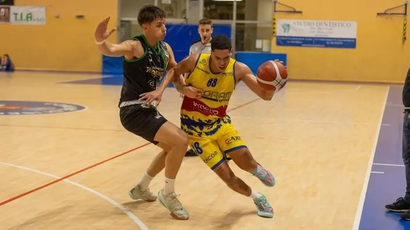 Iseo Basket, nella foto Balogun - Foto Nicola Agostini